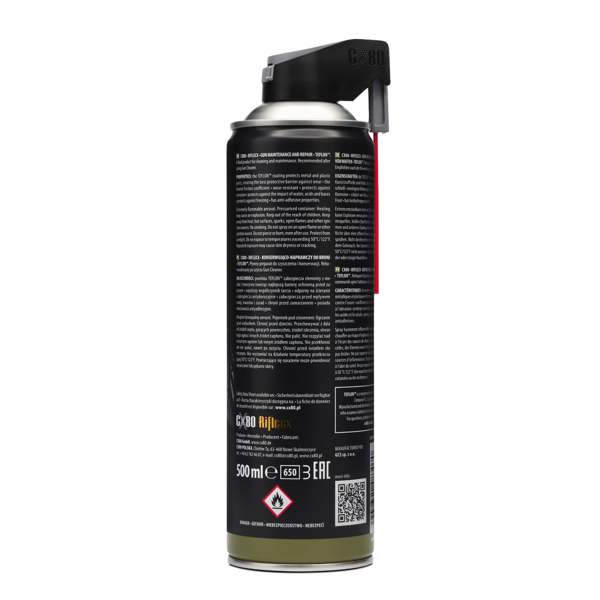 CARE SPRAY WITH TEFLON 500 ML back