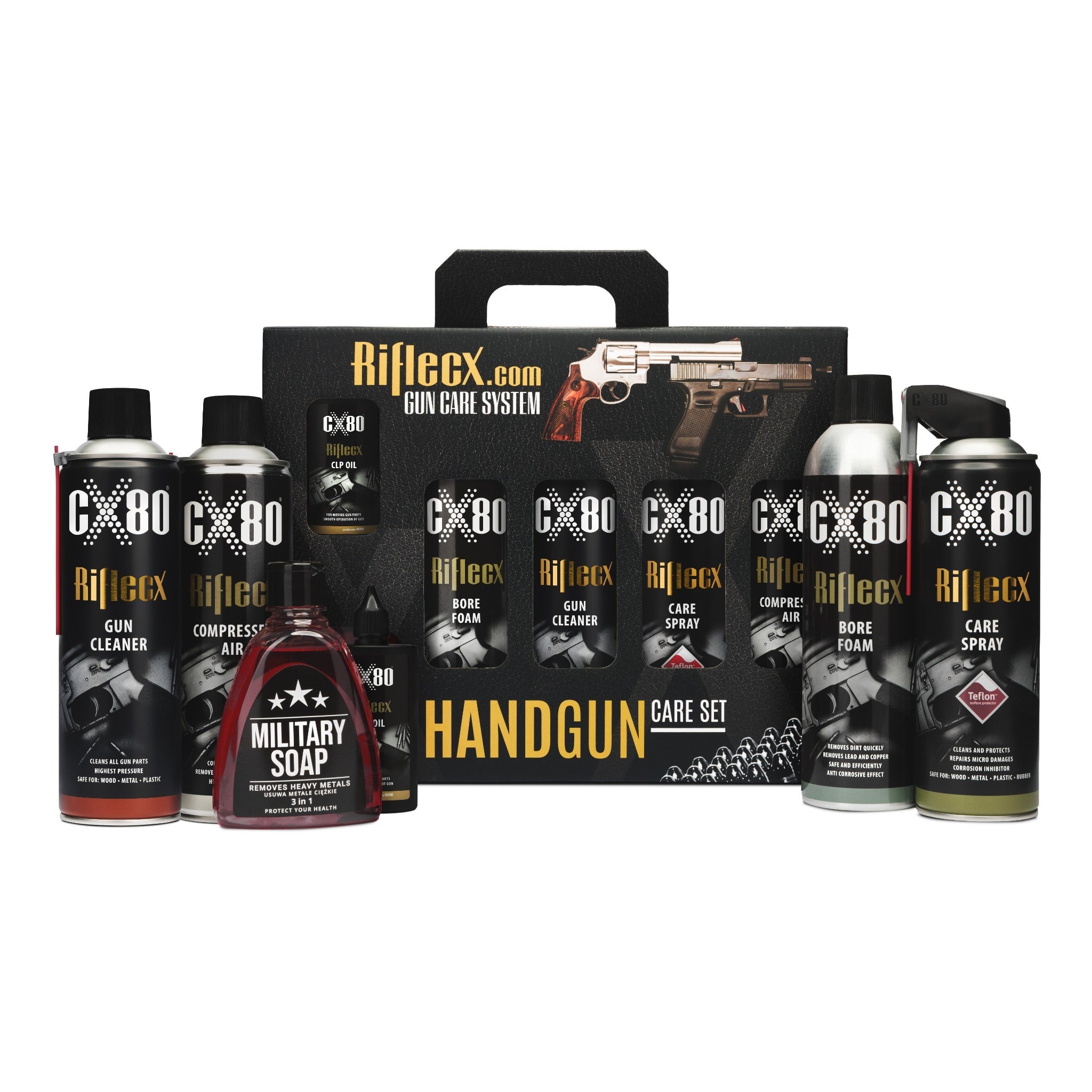 HANDGUN SET contents