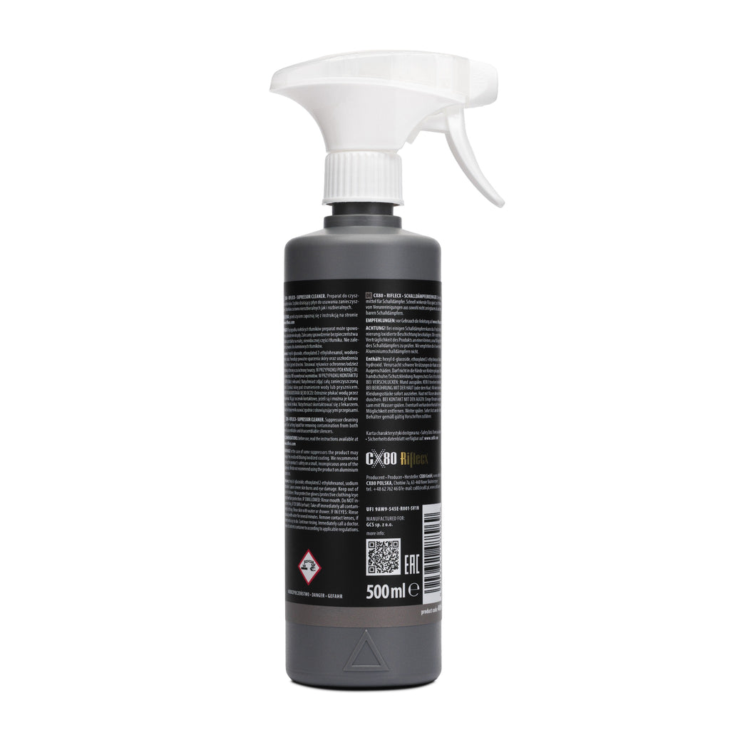 SILENCER CLEANER 500 ML back